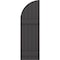 Ekena Millwork Americraft 5-Board (2 Batten) Wood Joined Board-n-Batten Shutters w/ Arch Top, ARW101BQ518X77SMH, PR ARW101BQ518X77SMH - alternate 4
